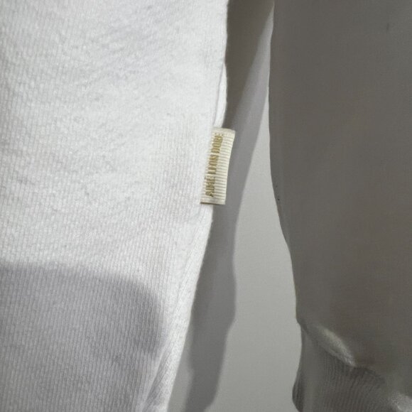 AIME LEON DORE White Robert De Niro Art Sweater Sweatshirt sz LARGE L - Picture 5 of 7